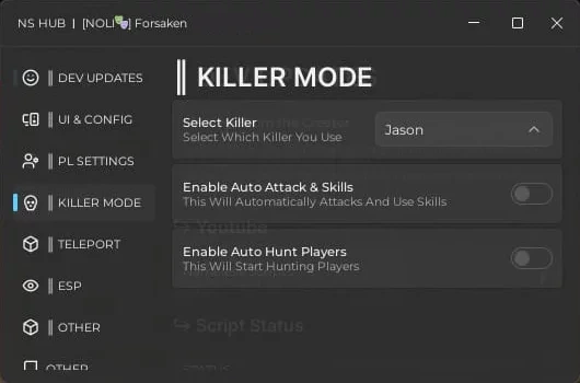 Forsaken Script setup